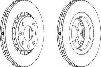 Ferodo DDF2061 - Bremsscheibe alexcarstop-ersatzteile.com