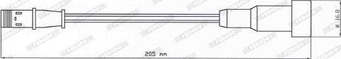 Ferodo FAI206 - Warnkontakt, Bremsbelagverschleiß alexcarstop-ersatzteile.com