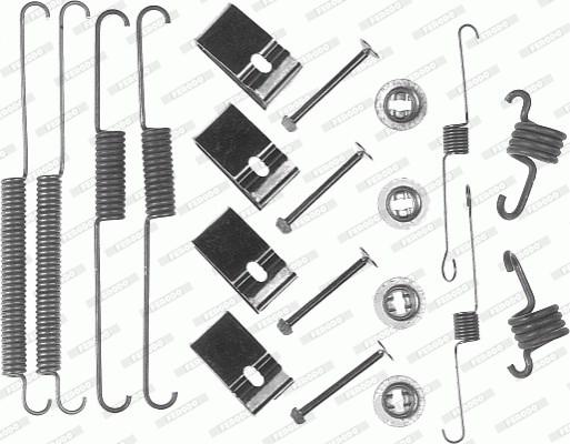 Ferodo FBA122 - Zubehörsatz, Bremsbacken alexcarstop-ersatzteile.com