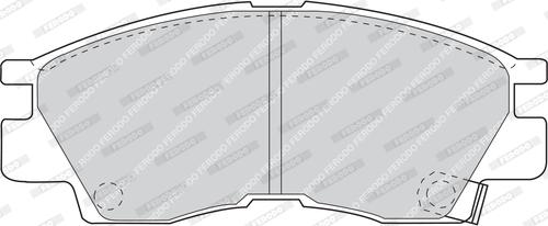 Ferodo FDB936 - Bremsbelagsatz, Scheibenbremse alexcarstop-ersatzteile.com