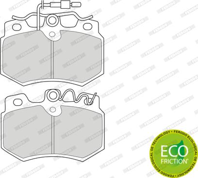 Ferodo FDB455 - Bremsbelagsatz, Scheibenbremse alexcarstop-ersatzteile.com