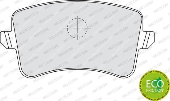 Ferodo FDB4050 - Bremsbelagsatz, Scheibenbremse alexcarstop-ersatzteile.com