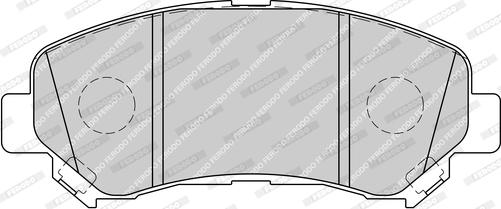 Ferodo FDB4051-D - Bremsbelagsatz, Scheibenbremse alexcarstop-ersatzteile.com