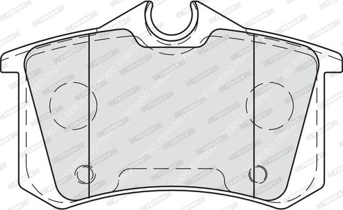 Ferodo FDB4004 - Bremsbelagsatz, Scheibenbremse alexcarstop-ersatzteile.com