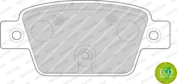 Ferodo FDB4829 - Bremsbelagsatz, Scheibenbremse alexcarstop-ersatzteile.com