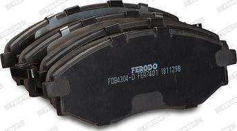 Ferodo FDB4304-D - Bremsbelagsatz, Scheibenbremse alexcarstop-ersatzteile.com