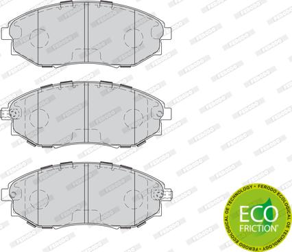 Ferodo FDB4304 - Bremsbelagsatz, Scheibenbremse alexcarstop-ersatzteile.com