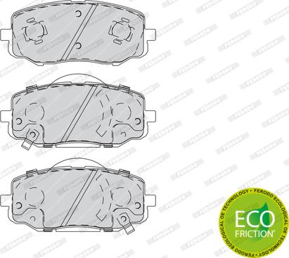 Ferodo FDB4234 - Bremsbelagsatz, Scheibenbremse alexcarstop-ersatzteile.com