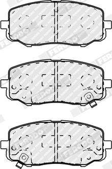 Ferodo FDB4234 - Bremsbelagsatz, Scheibenbremse alexcarstop-ersatzteile.com