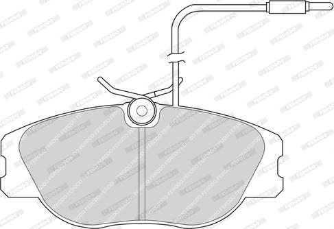 Ferodo FDB565 - Bremsbelagsatz, Scheibenbremse alexcarstop-ersatzteile.com