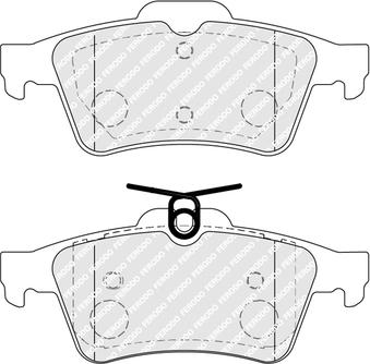 Ferodo FDB5388 - Bremsbelagsatz, Scheibenbremse alexcarstop-ersatzteile.com