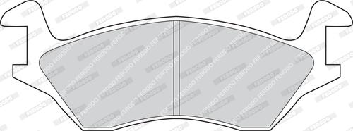 Ferodo FDB193 - Bremsbelagsatz, Scheibenbremse alexcarstop-ersatzteile.com