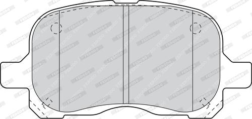 Ferodo FDB1458 - Bremsbelagsatz, Scheibenbremse alexcarstop-ersatzteile.com