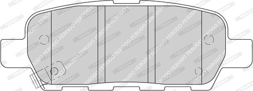 Ferodo FDB1693-D - Bremsbelagsatz, Scheibenbremse alexcarstop-ersatzteile.com