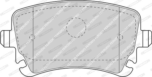 Ferodo FDB1655-D - Bremsbelagsatz, Scheibenbremse alexcarstop-ersatzteile.com