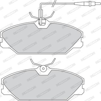 Ferodo FDB1085 - Bremsbelagsatz, Scheibenbremse alexcarstop-ersatzteile.com