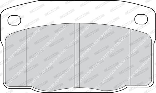 Ferodo FDB1036 - Bremsbelagsatz, Scheibenbremse alexcarstop-ersatzteile.com