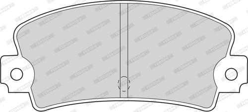 Ferodo FDB102 - Bremsbelagsatz, Scheibenbremse alexcarstop-ersatzteile.com