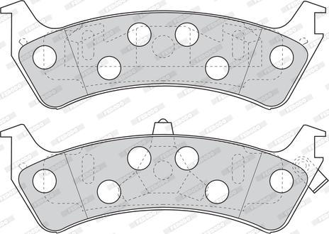 Ferodo FDB1130 - Bremsbelagsatz, Scheibenbremse alexcarstop-ersatzteile.com