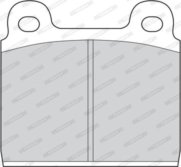 Ferodo FDB11X - Bremsbelagsatz, Scheibenbremse alexcarstop-ersatzteile.com