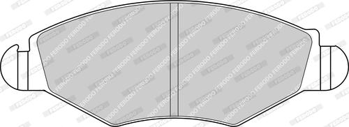 Ferodo FDB1378-D - Bremsbelagsatz, Scheibenbremse alexcarstop-ersatzteile.com