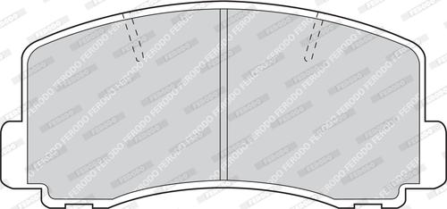 Ferodo FDB319 - Bremsbelagsatz, Scheibenbremse alexcarstop-ersatzteile.com