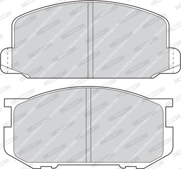 Ferodo FDB226 - Bremsbelagsatz, Scheibenbremse alexcarstop-ersatzteile.com