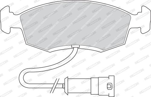 Ferodo FDB276 - Bremsbelagsatz, Scheibenbremse alexcarstop-ersatzteile.com