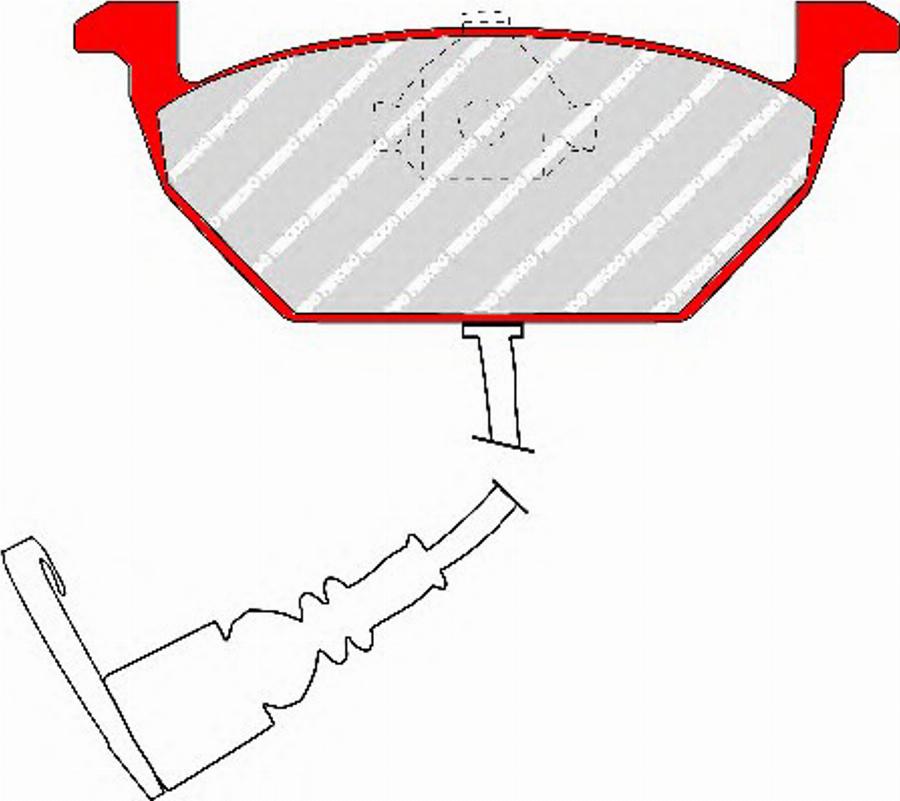 Ferodo FDS1398 - Bremsbelagsatz, Scheibenbremse alexcarstop-ersatzteile.com