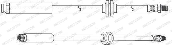 Ferodo FHY3379 - Bremsschlauch alexcarstop-ersatzteile.com