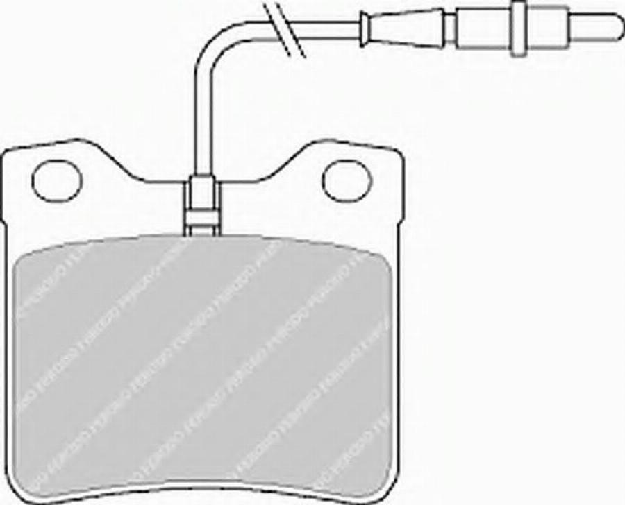 Ferodo FQT619 - Bremsbelagsatz, Scheibenbremse alexcarstop-ersatzteile.com