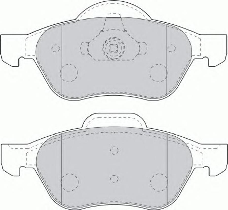 Ferodo FQT1440 - Bremsbelagsatz, Scheibenbremse alexcarstop-ersatzteile.com