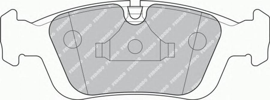 Ferodo FQT1300 - Bremsbelagsatz, Scheibenbremse alexcarstop-ersatzteile.com