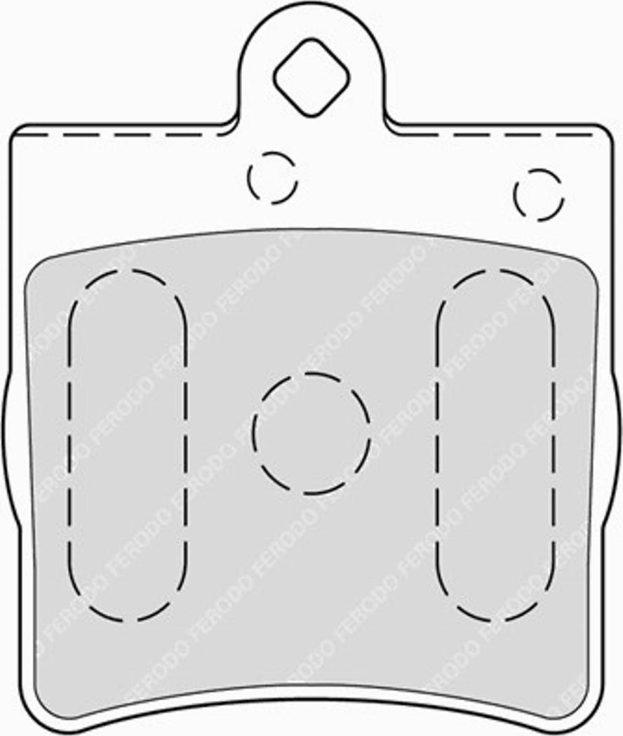 Ferodo FQT1311 - Bremsbelagsatz, Scheibenbremse alexcarstop-ersatzteile.com