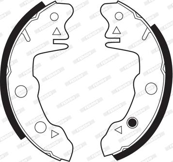 Ferodo FSB46 - Bremsbackensatz alexcarstop-ersatzteile.com