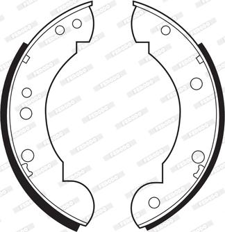 Ferodo FSB385 - Bremsbackensatz alexcarstop-ersatzteile.com