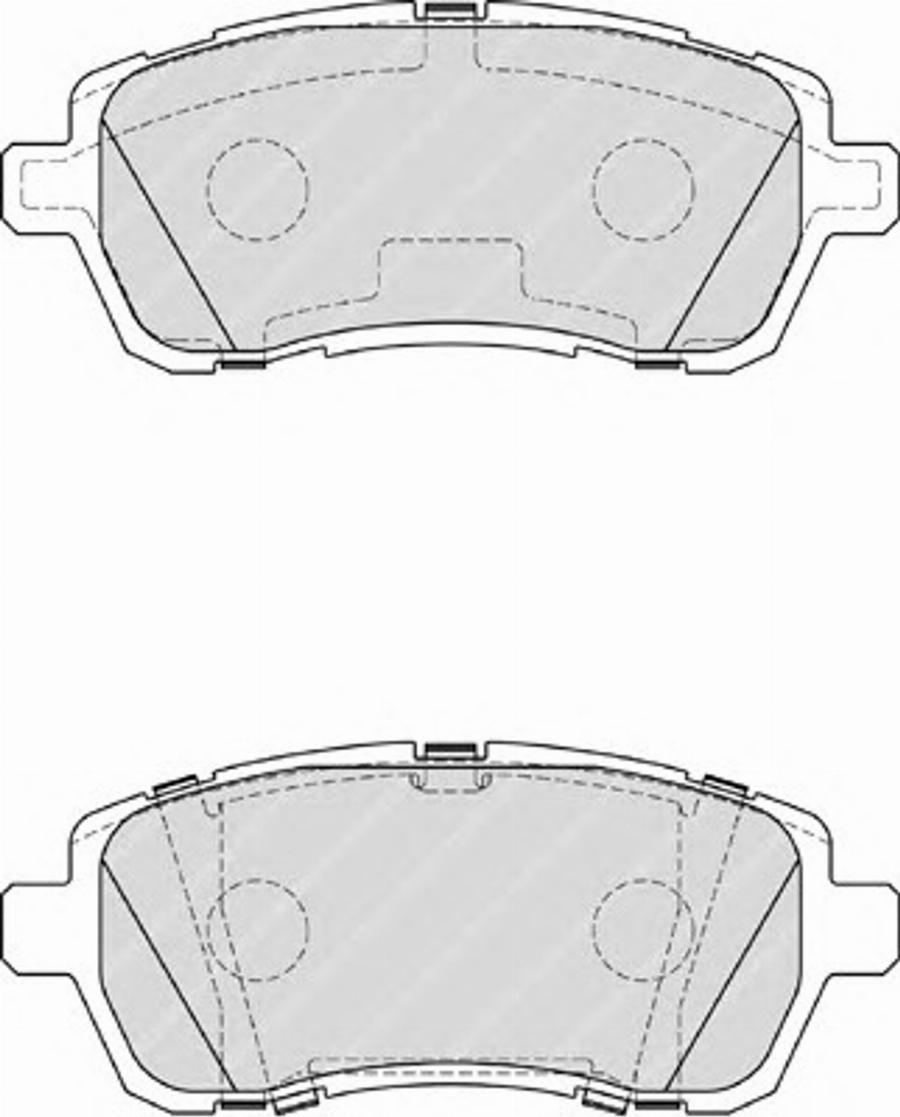 Ferodo FSL4179 - Bremsbelagsatz, Scheibenbremse alexcarstop-ersatzteile.com