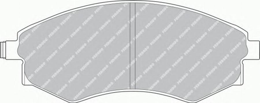 Ferodo FSL600 - Bremsbelagsatz, Scheibenbremse alexcarstop-ersatzteile.com