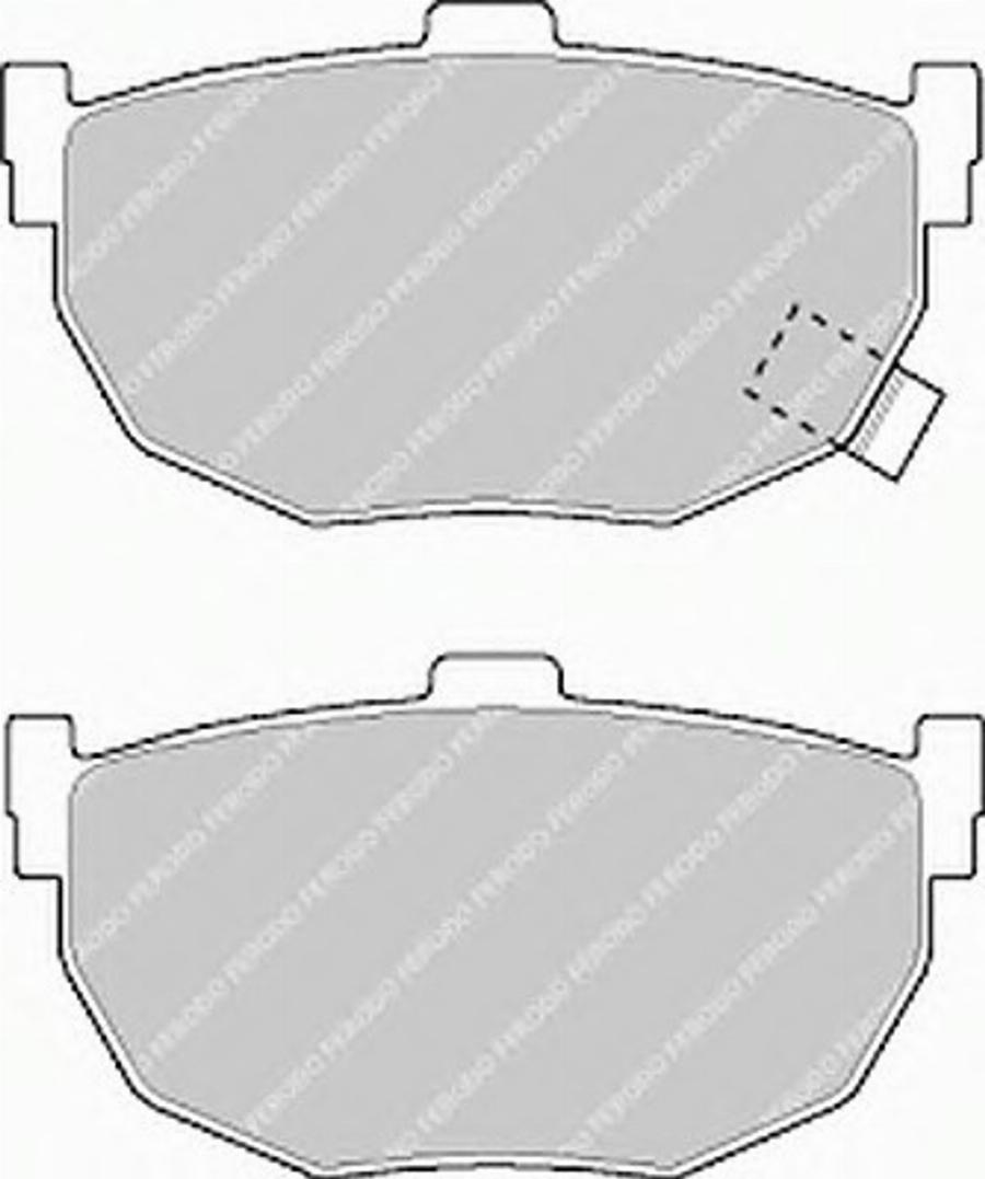 Ferodo FSL638 - Bremsbelagsatz, Scheibenbremse alexcarstop-ersatzteile.com