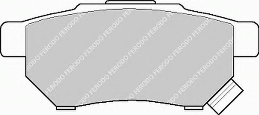 Ferodo FSL621 - Bremsbelagsatz, Scheibenbremse alexcarstop-ersatzteile.com