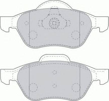 Ferodo FSL1440 - Bremsbelagsatz, Scheibenbremse alexcarstop-ersatzteile.com