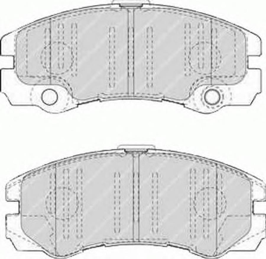 Ferodo FSL1511 - Bremsbelagsatz, Scheibenbremse alexcarstop-ersatzteile.com