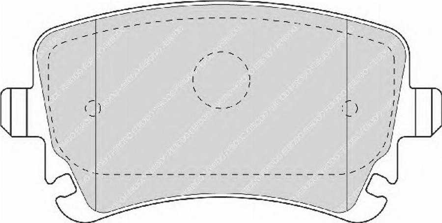 Ferodo FSL1655 - Bremsbelagsatz, Scheibenbremse alexcarstop-ersatzteile.com