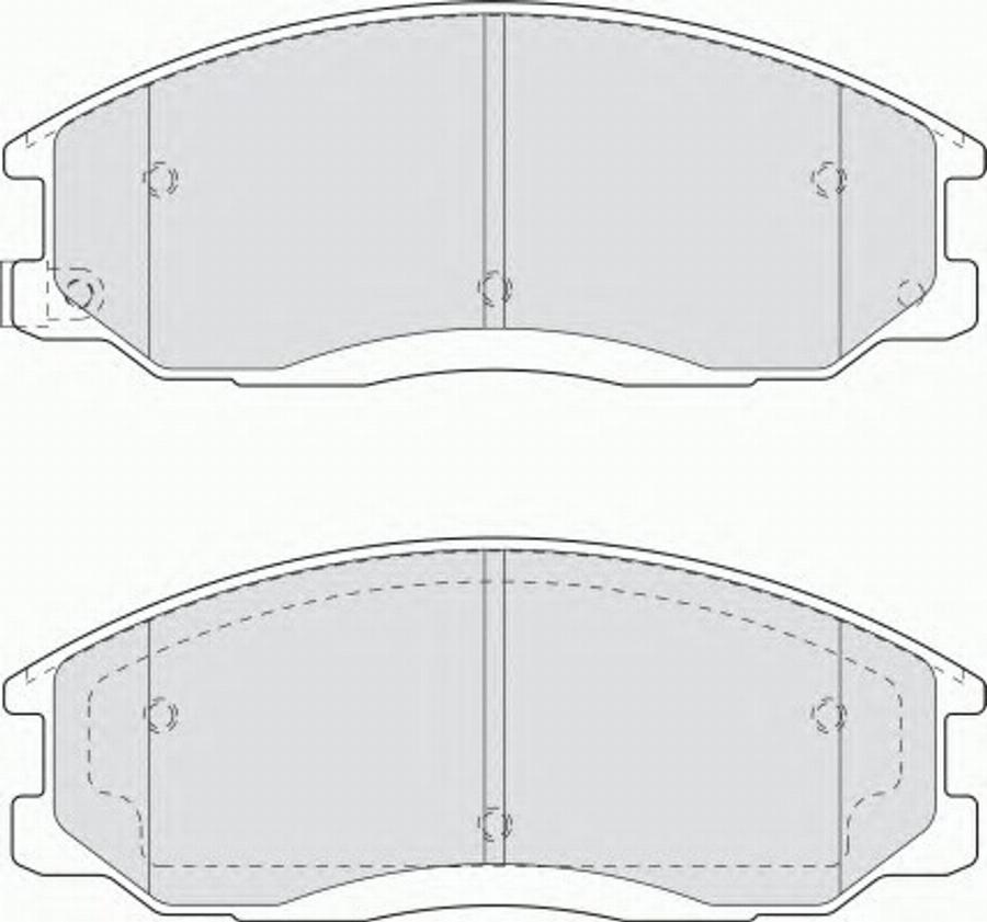 Ferodo FSL1605 - Bremsbelagsatz, Scheibenbremse alexcarstop-ersatzteile.com