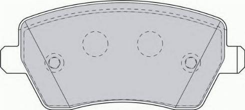 Ferodo FSL1617 - Bremsbelagsatz, Scheibenbremse alexcarstop-ersatzteile.com