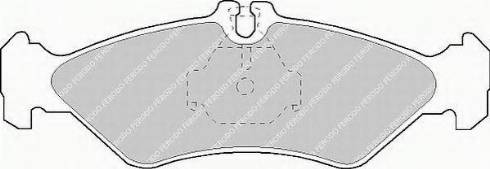 Ferodo FSL1039 - Bremsbelagsatz, Scheibenbremse alexcarstop-ersatzteile.com