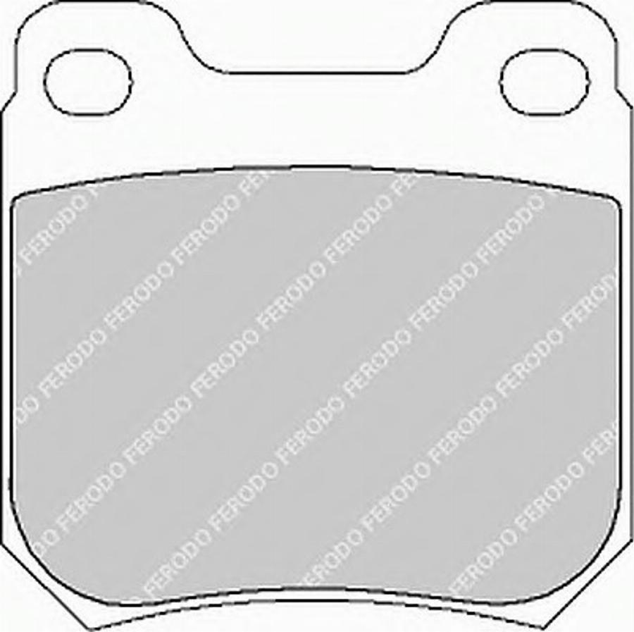 Ferodo FSL1117 - Bremsbelagsatz, Scheibenbremse alexcarstop-ersatzteile.com