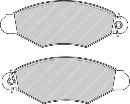 Ferodo FSL1135 - Bremsbelagsatz, Scheibenbremse alexcarstop-ersatzteile.com