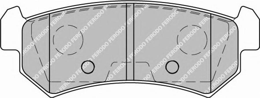 Ferodo FSL1889 - Bremsbelagsatz, Scheibenbremse alexcarstop-ersatzteile.com