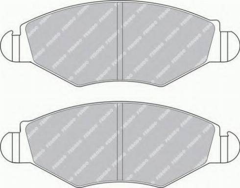 Ferodo FSL1378 - Bremsbelagsatz, Scheibenbremse alexcarstop-ersatzteile.com